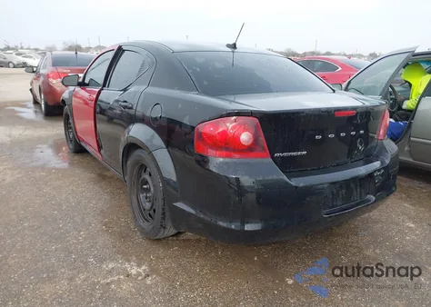 2014 Dodge Avenger Se from USA, damaged, VIN 1C3CDZAB0EN130476